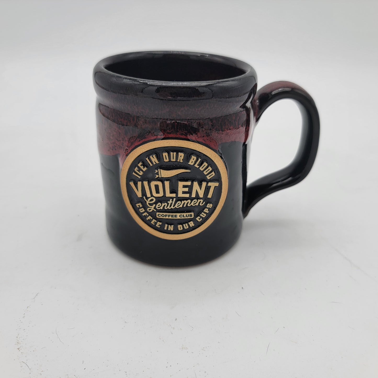 Deneen Pottery Violent Gentlemen Coffee Club Mug