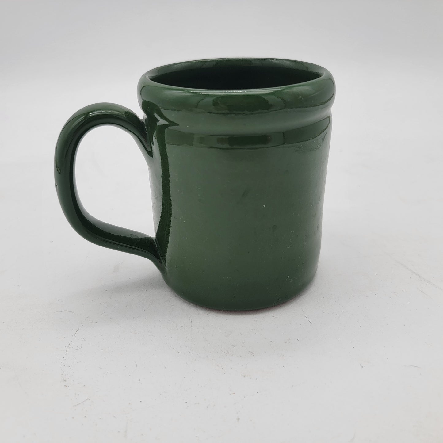 Deneen Pottery Violent Gentlemen Coffee Club Mug Green