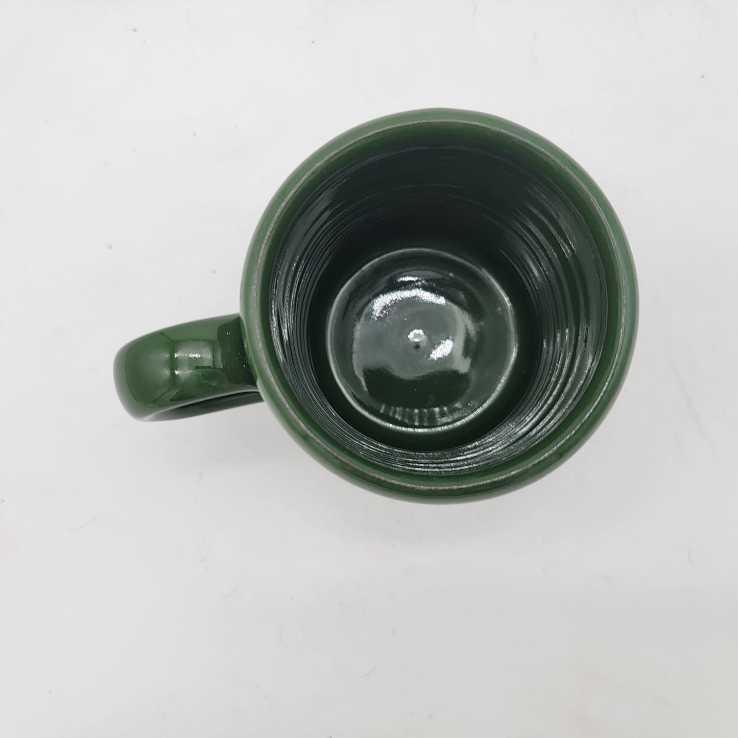 Deneen Pottery Violent Gentlemen Coffee Club Mug Green