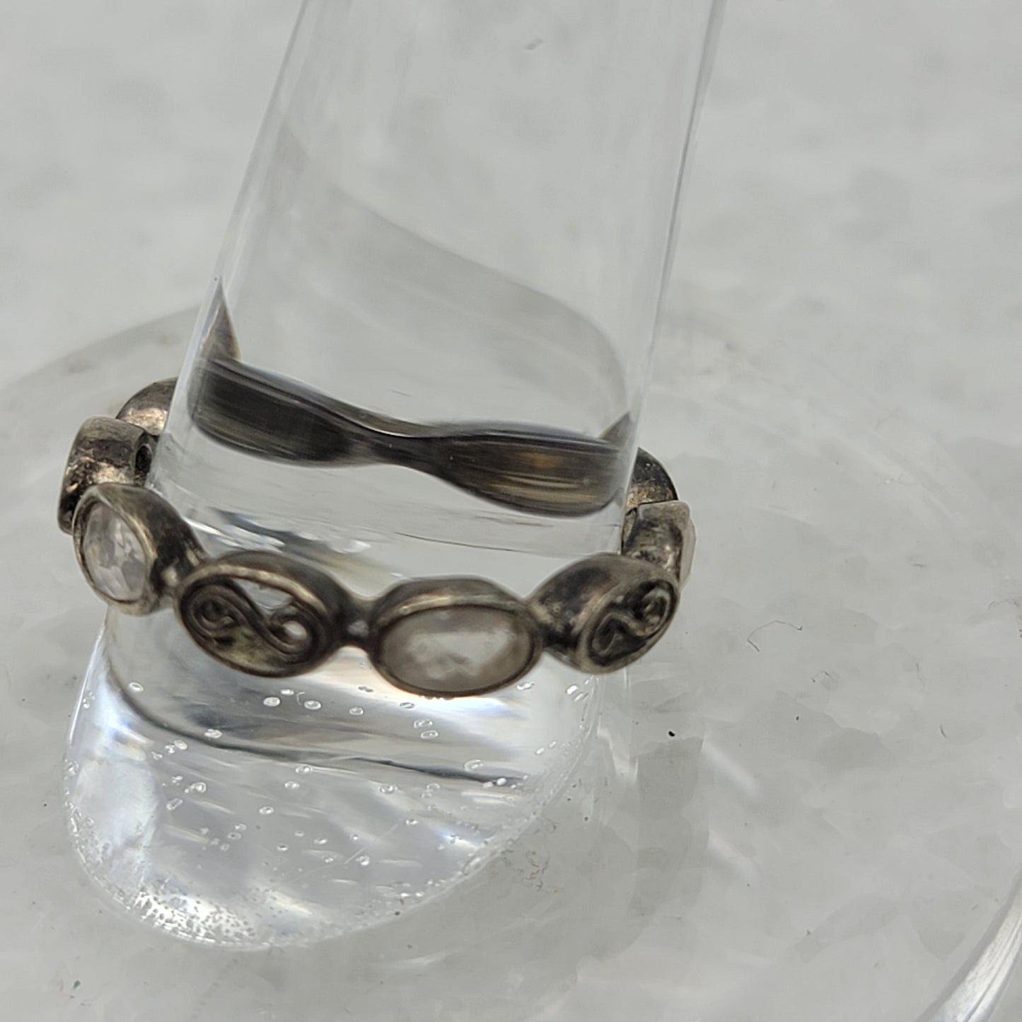 925 Sterling Silver Infinity Band Ring