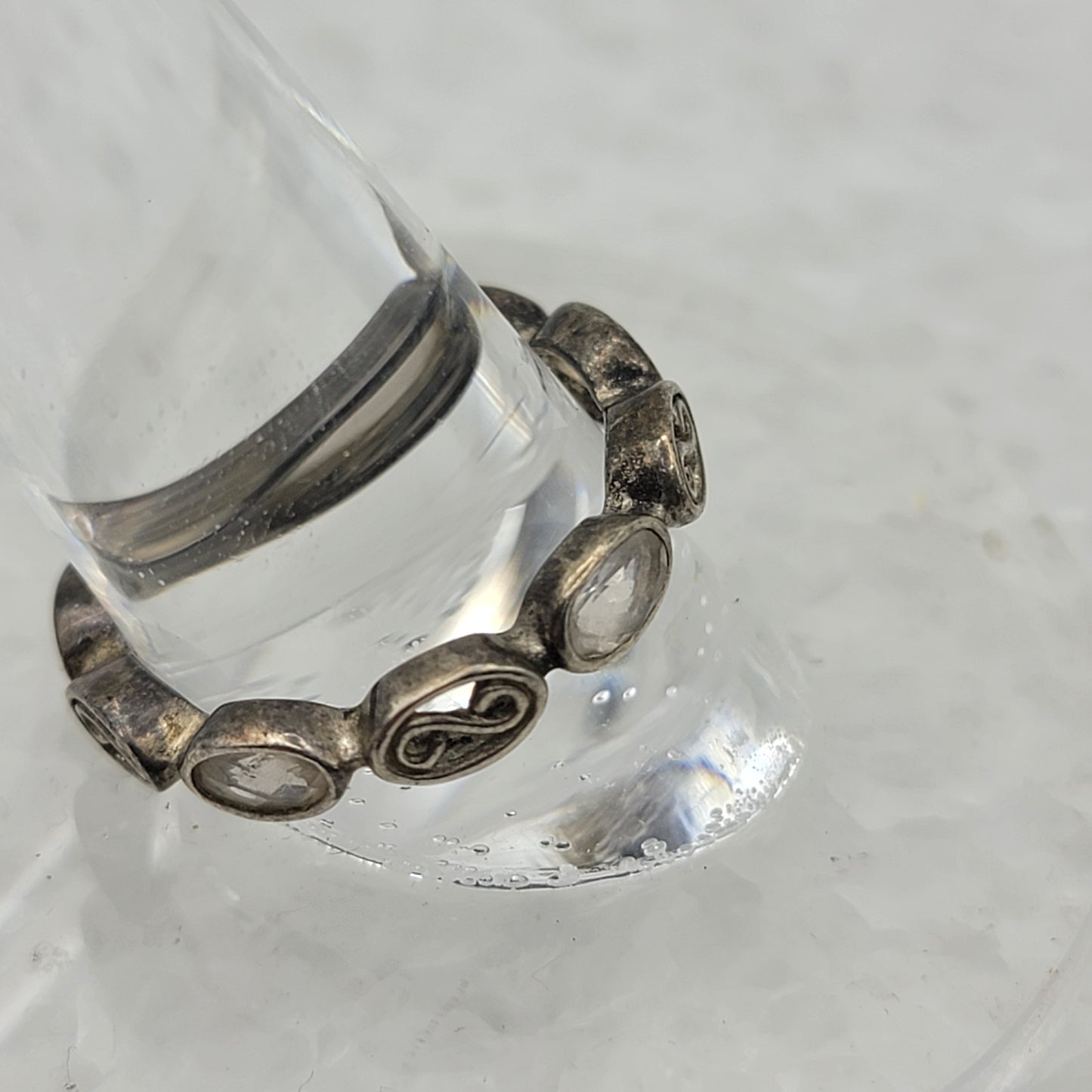 925 Sterling Silver Infinity Band Ring