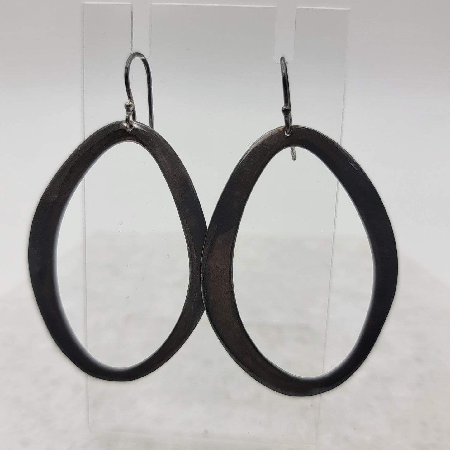 Ippolita 925 Sterling Silver Hoop Dangle Earrings