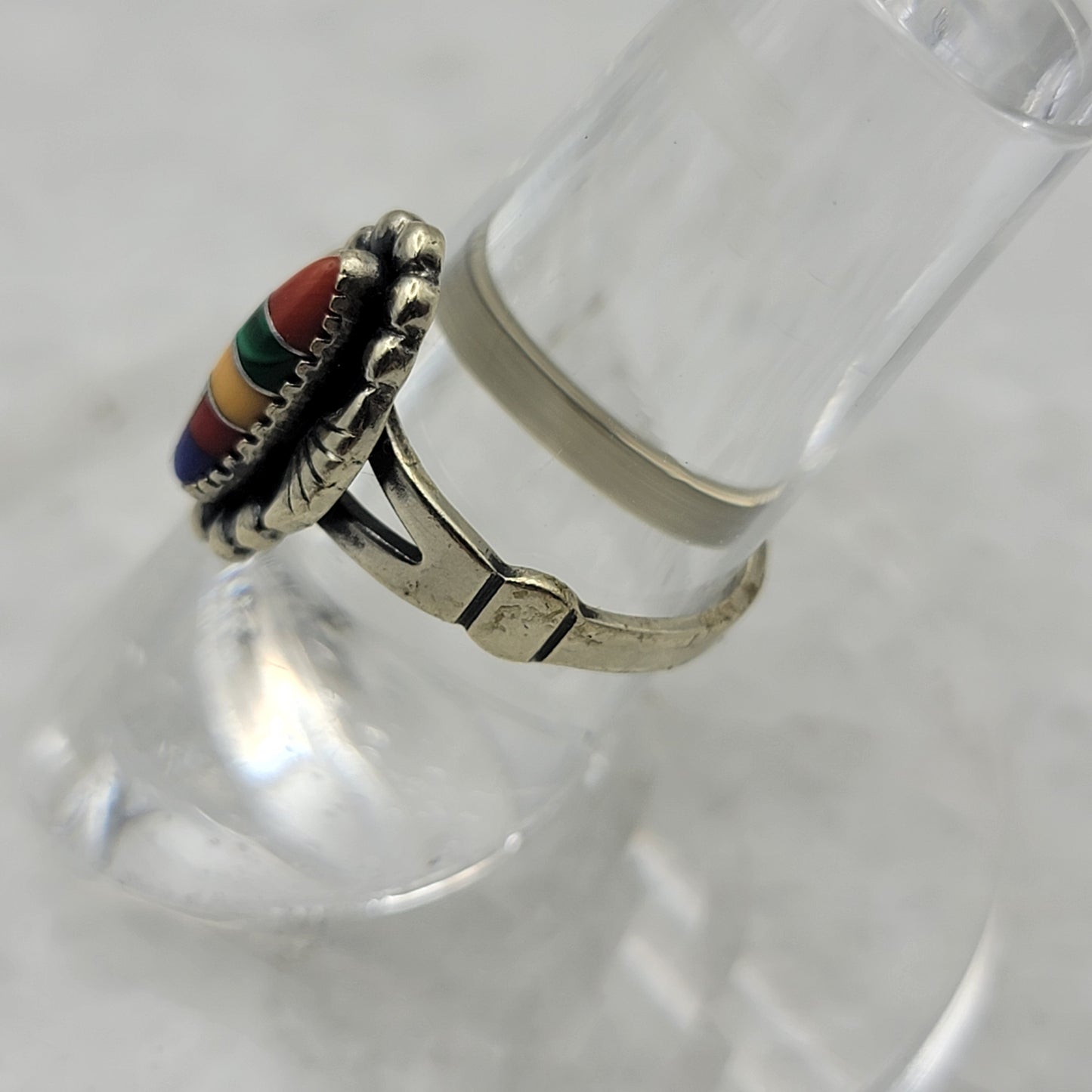 Signed Zuni Sterling Ring Size 5.75 Long