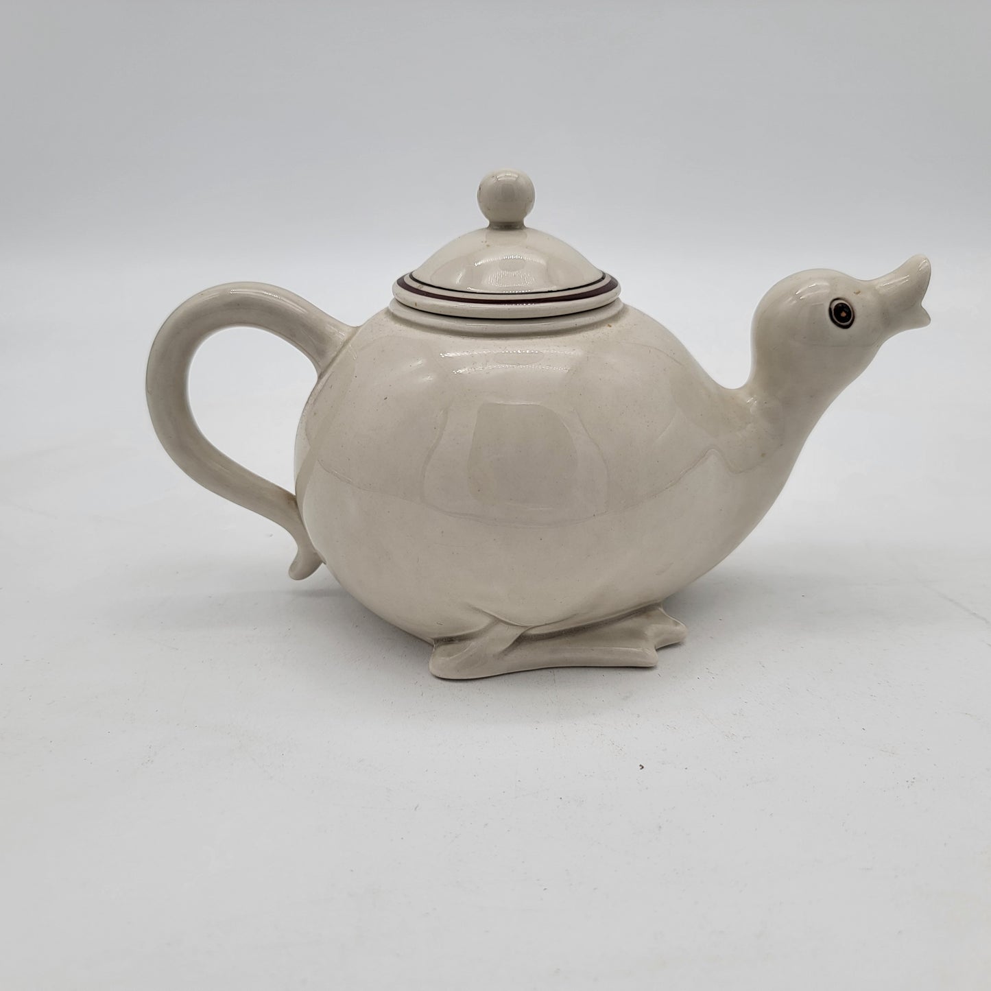 Fitz and Floyd Duck Teapot