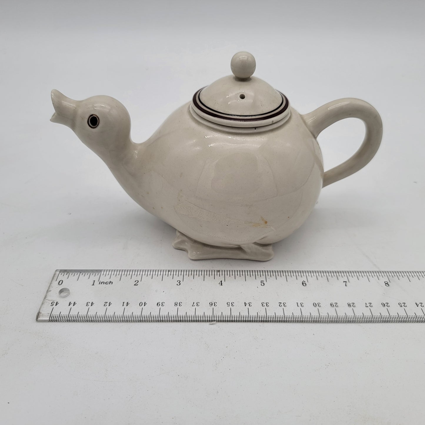 Fitz and Floyd Duck Teapot