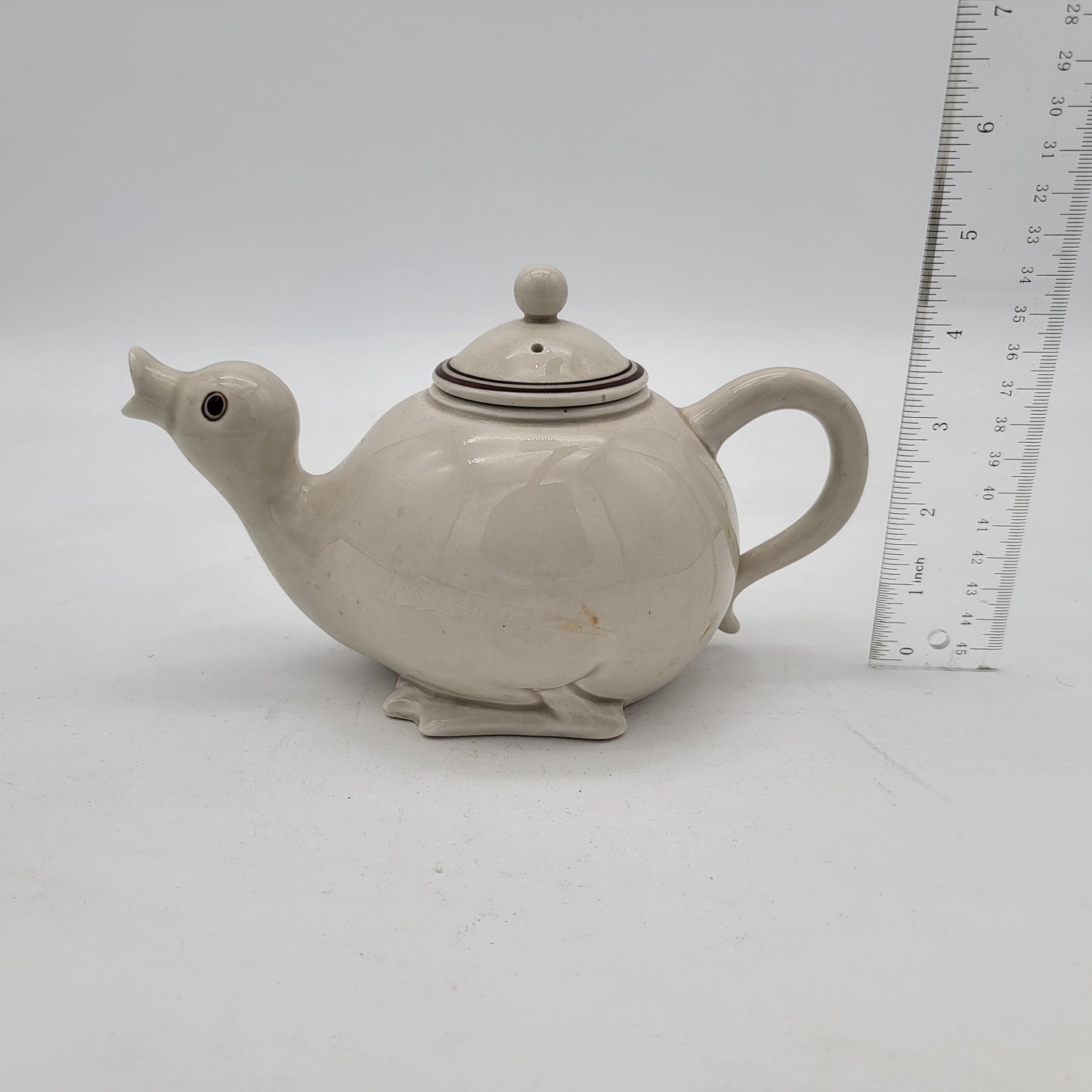 Fitz and Floyd Duck Teapot