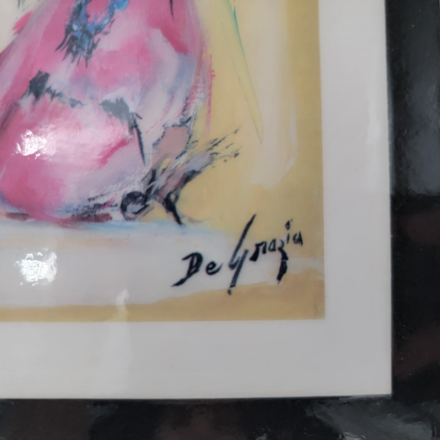 DeGrazia Print on Board "Love Me"