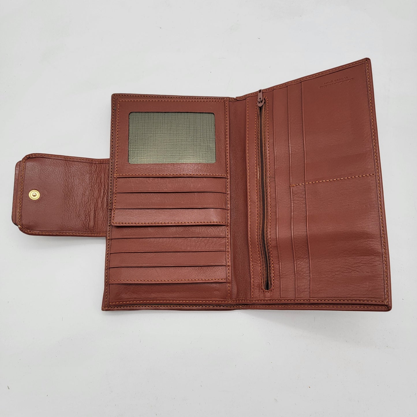 Brown DelaRosa Leather Wallet