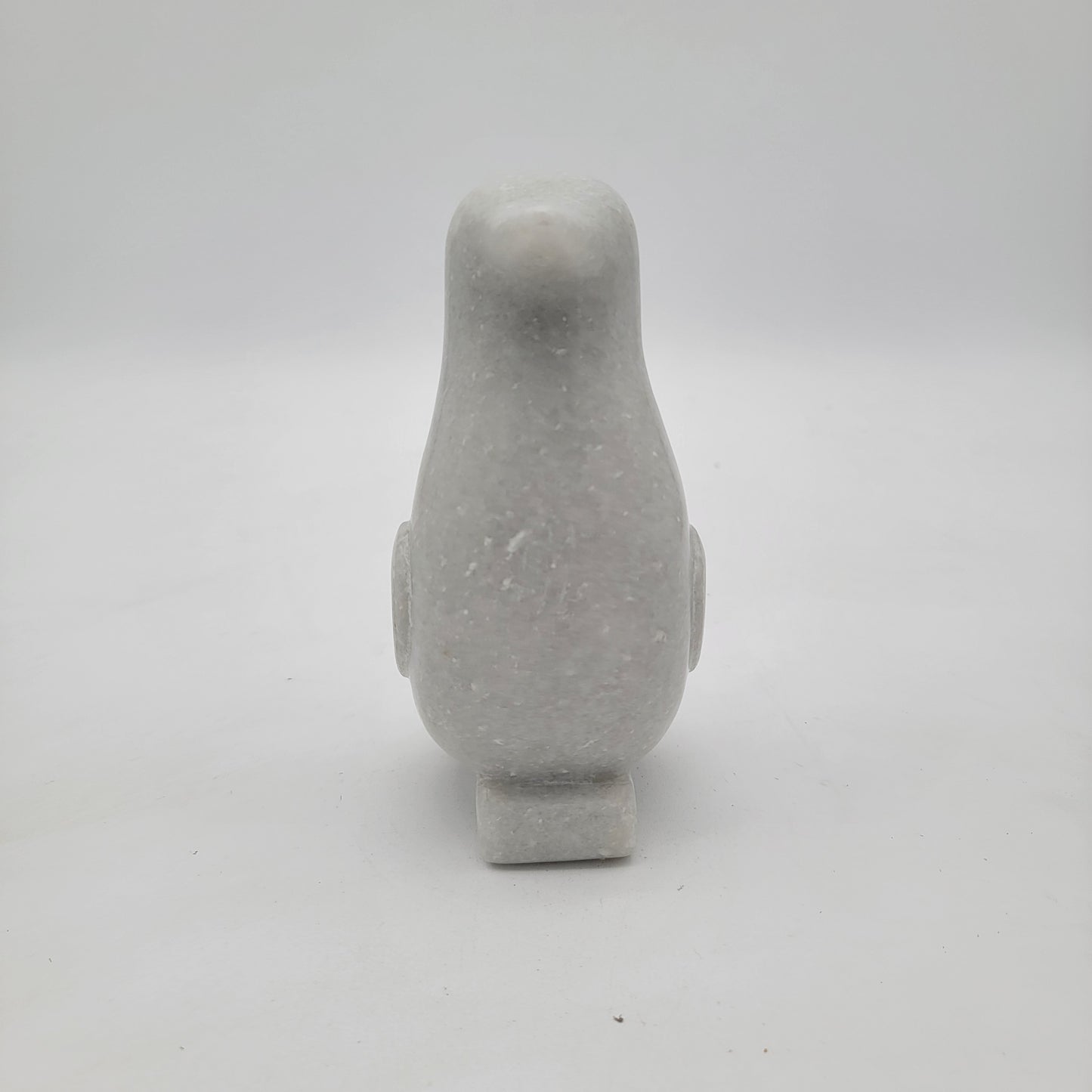 Carved Marble Penguin 6"