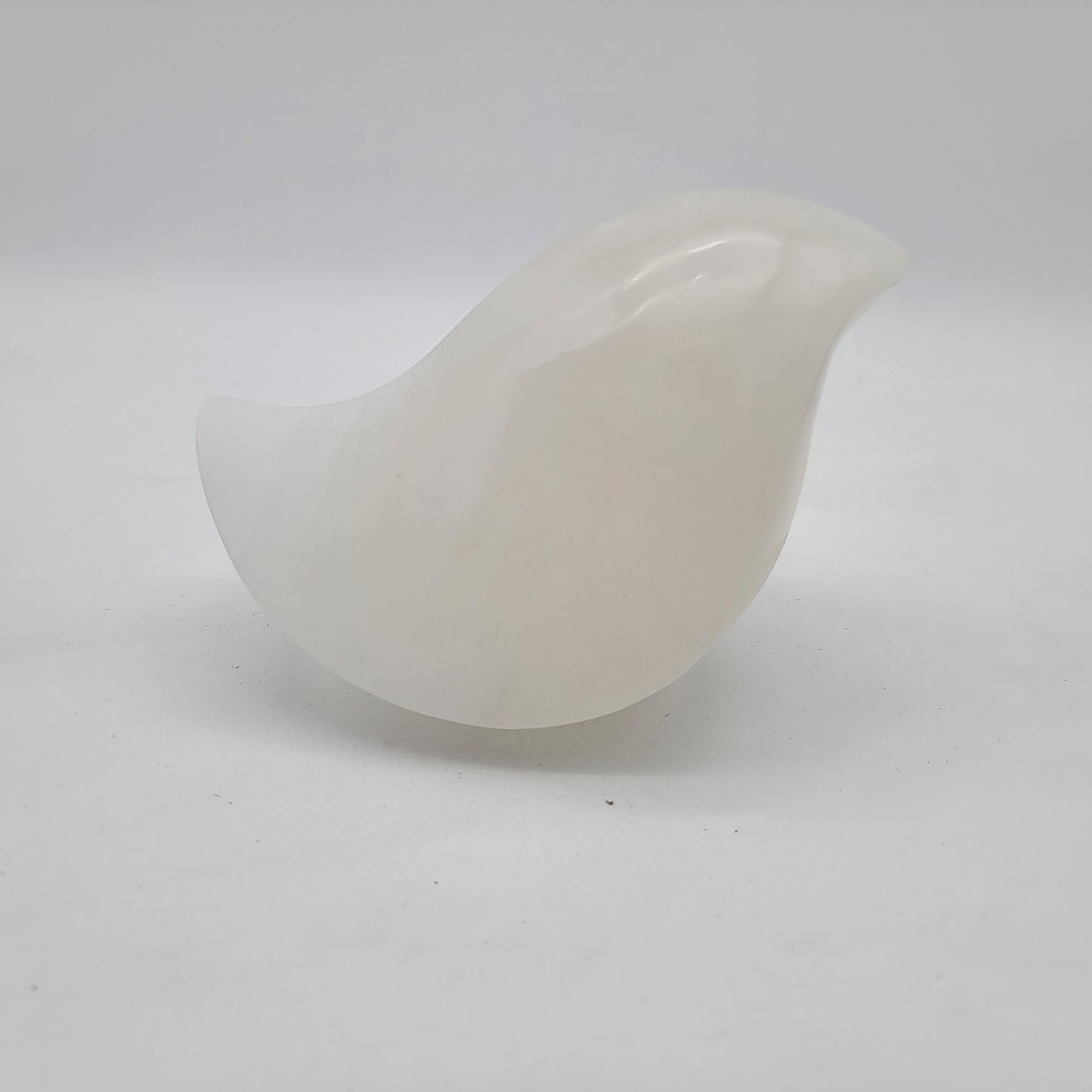 Alabaster Abstract Bird Sculpture