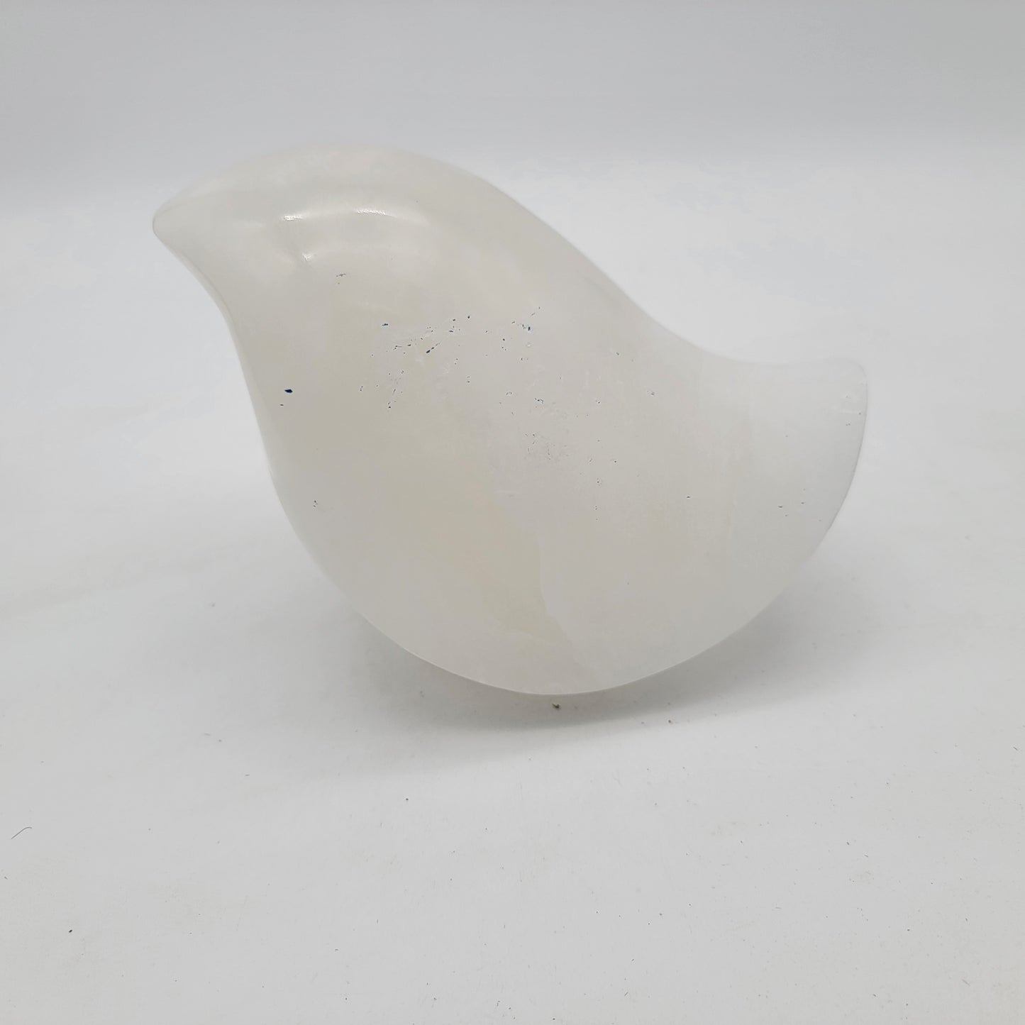 Alabaster Abstract Bird Sculpture