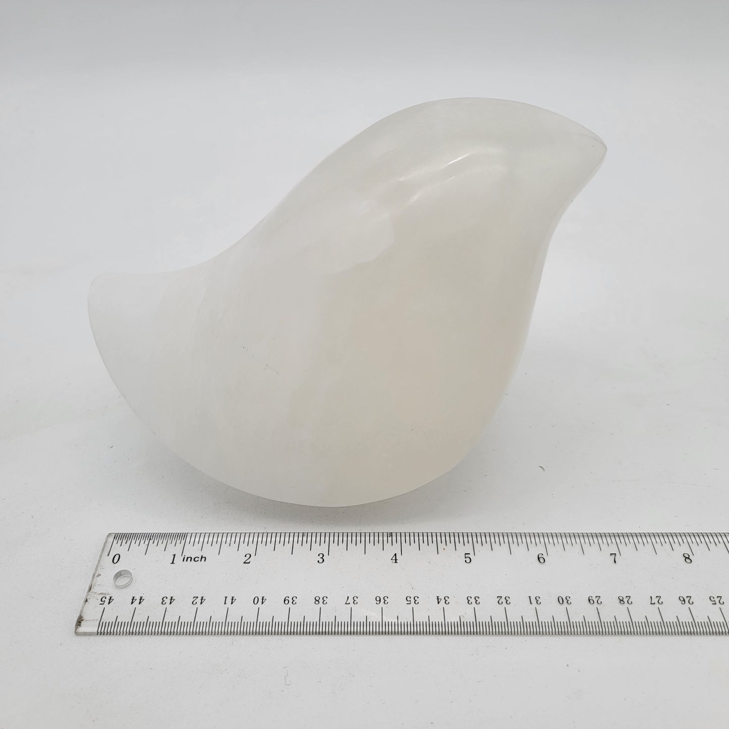 Alabaster Abstract Bird Sculpture