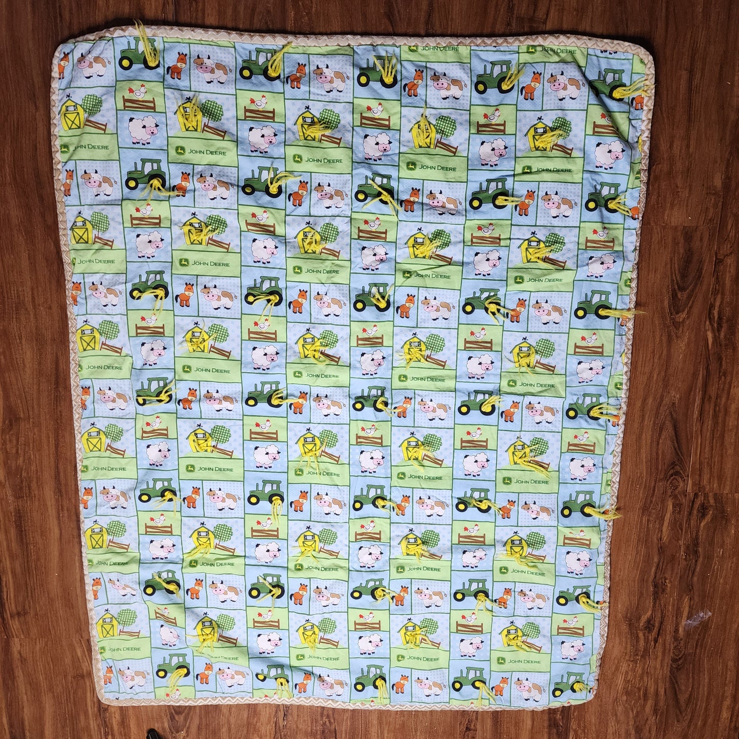 John Deere Handmade Baby Quilt