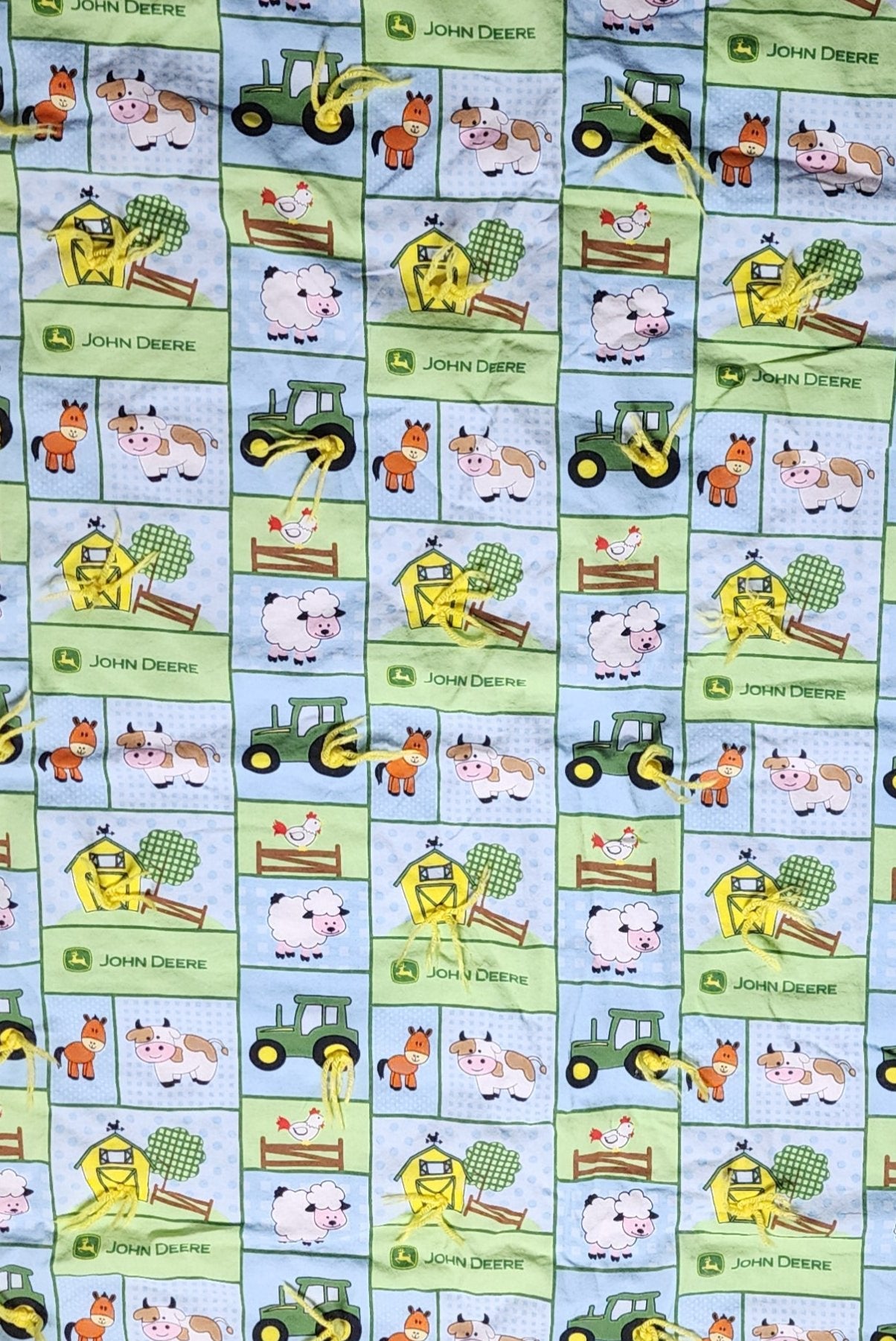 John Deere Handmade Baby Quilt