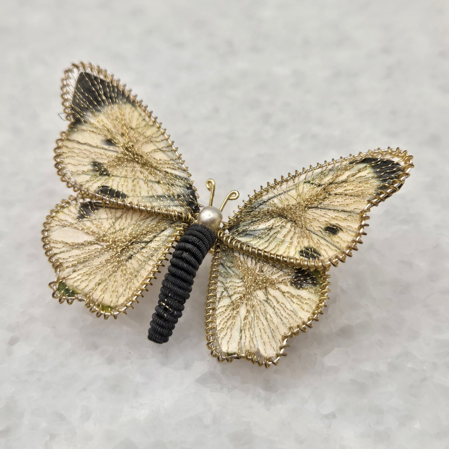 Vintage Unique Butterfly Brooch