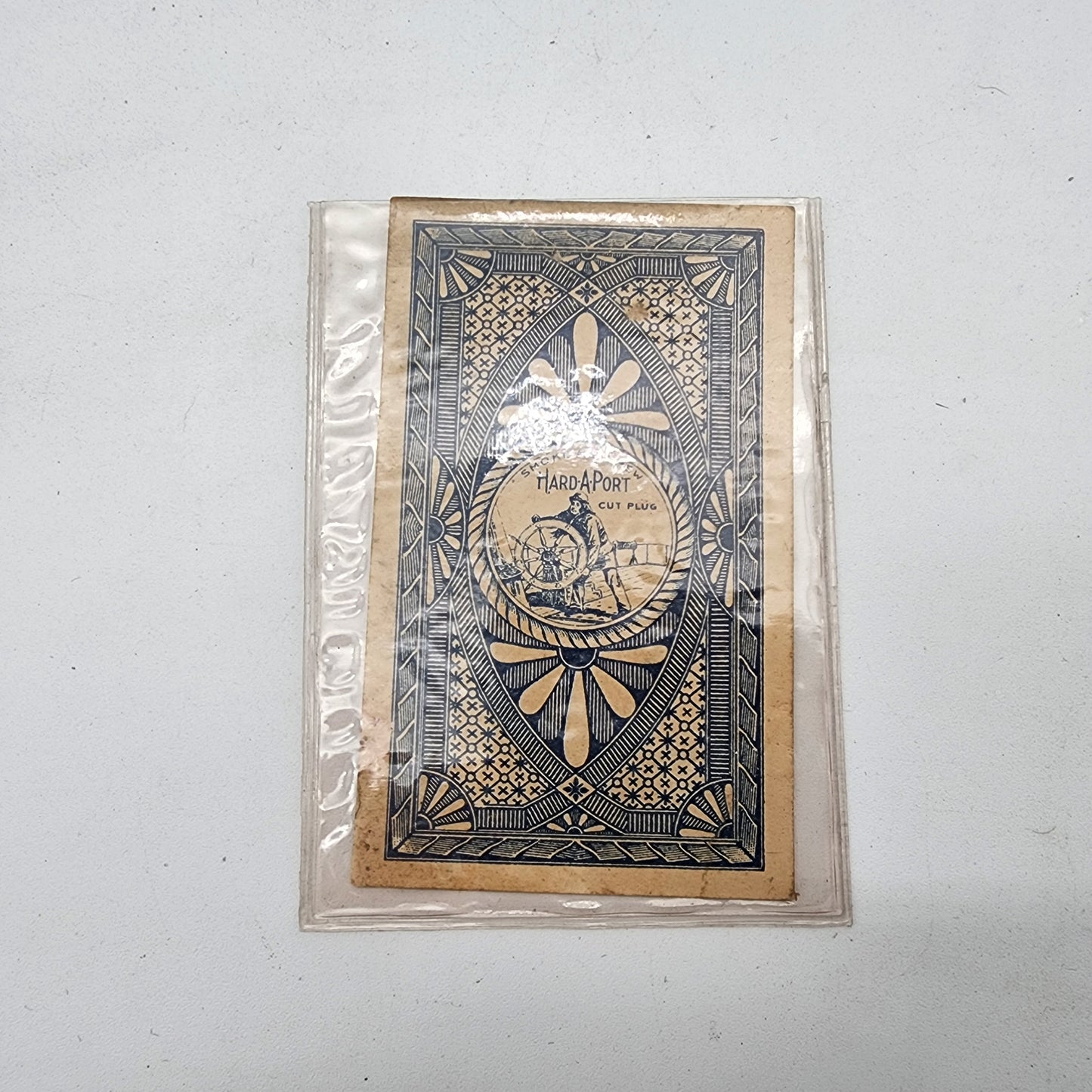 1890 Playing Card Hard A Port Cut Plug Tobacco 10 of Diamonds