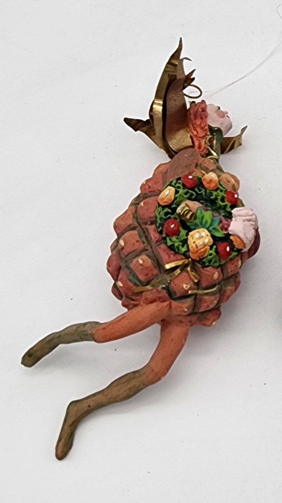 Vintage Dept 56 Tutti Fruitti Ornaments Set of 3