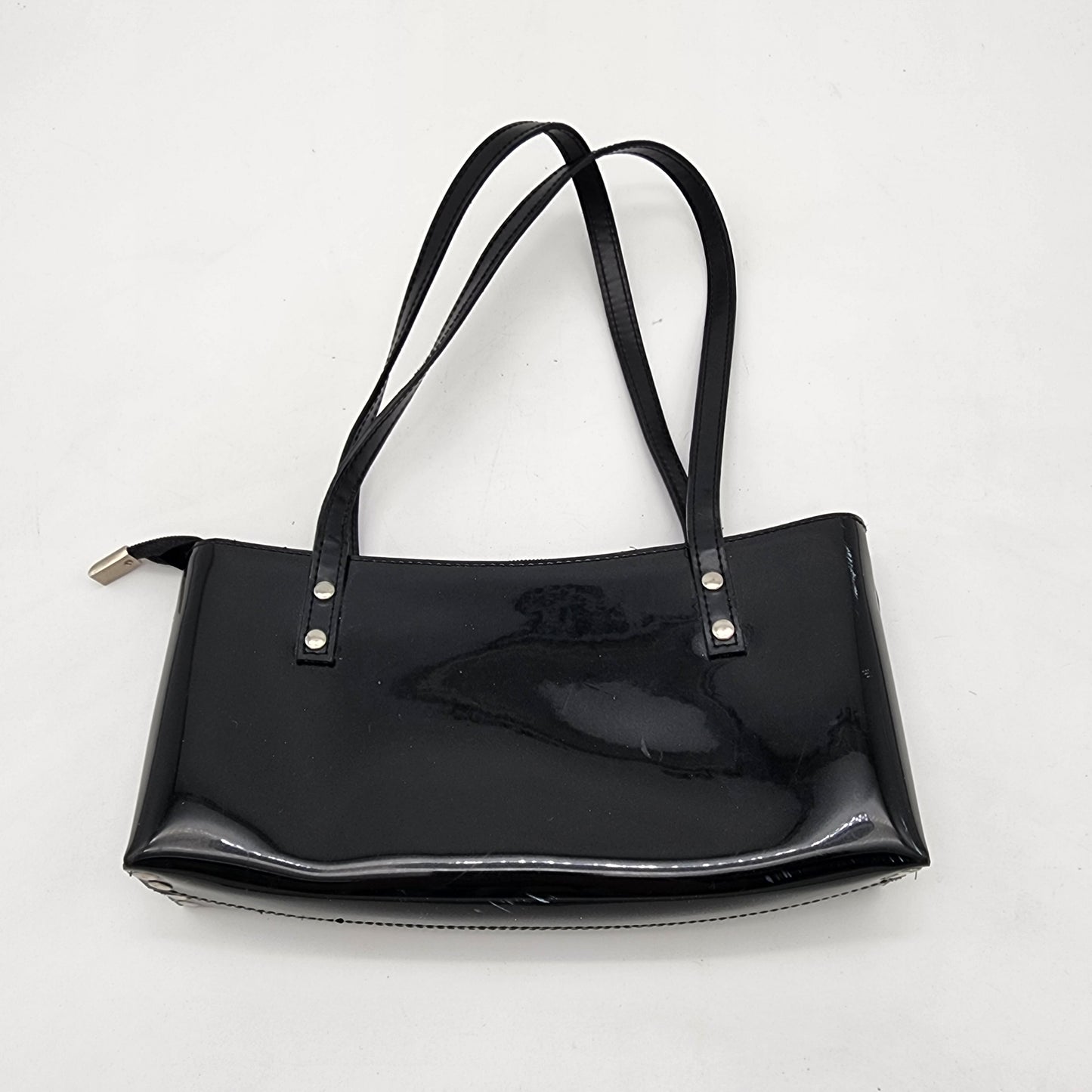 Beijo Black Patent Leather Purse