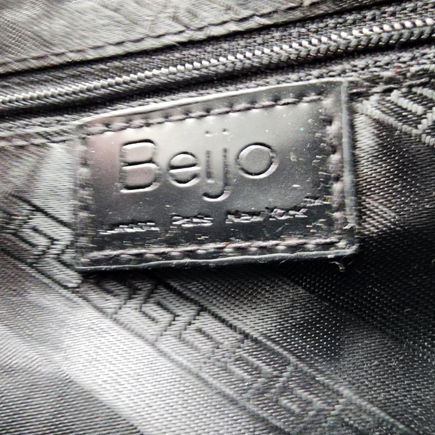 Beijo Black Patent Leather Purse