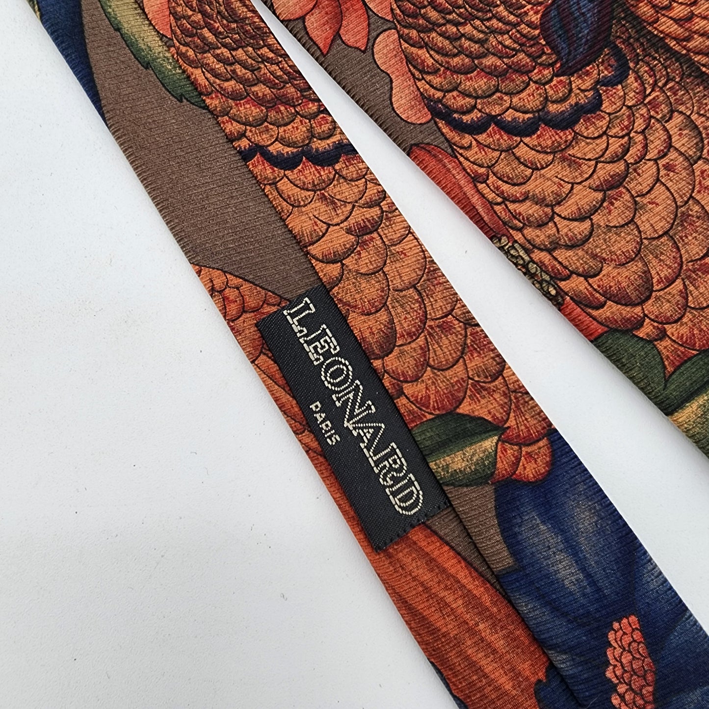 Leonard Paris Cockatoo Bird Tie