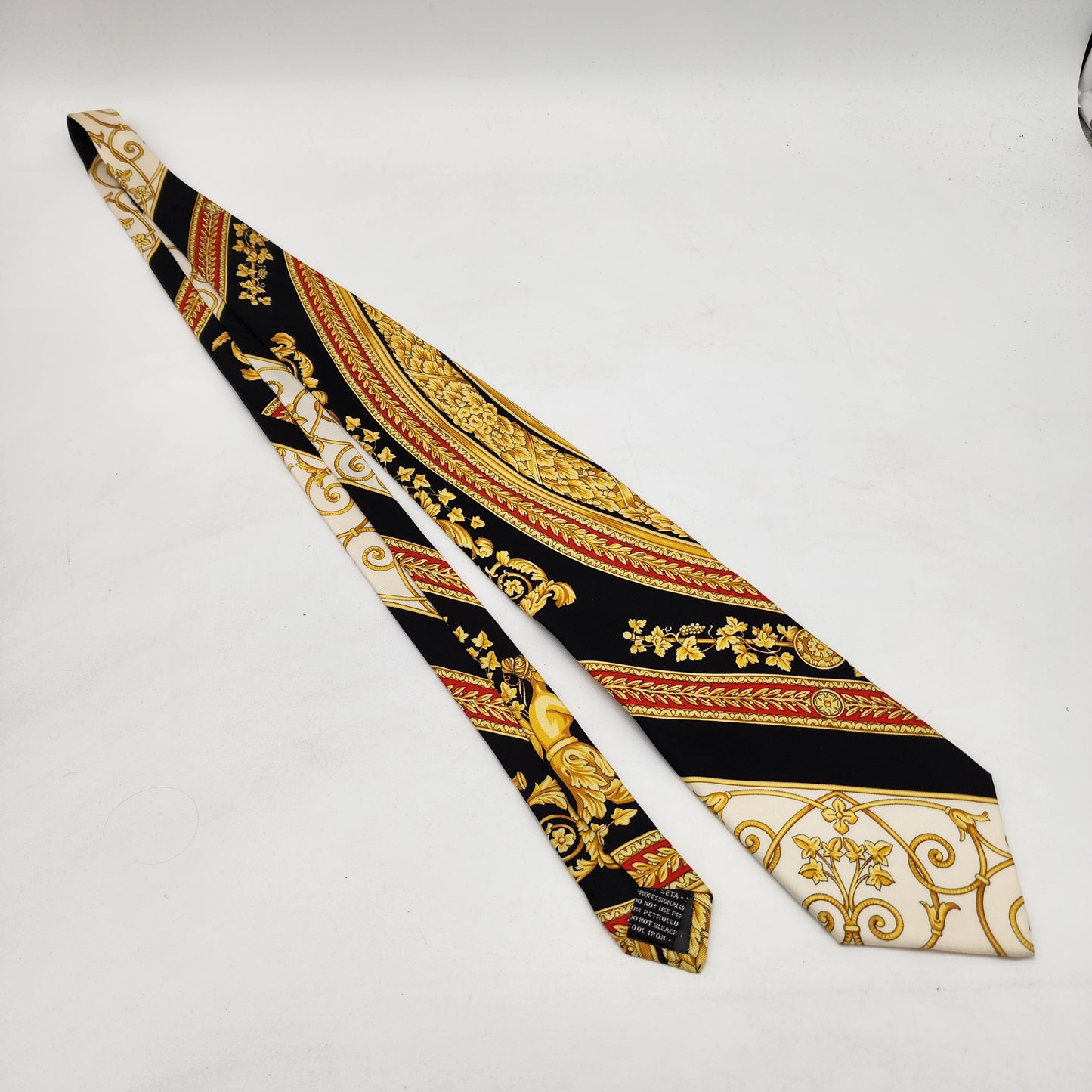 Gianni Versace 100% Silk Tie Baroque