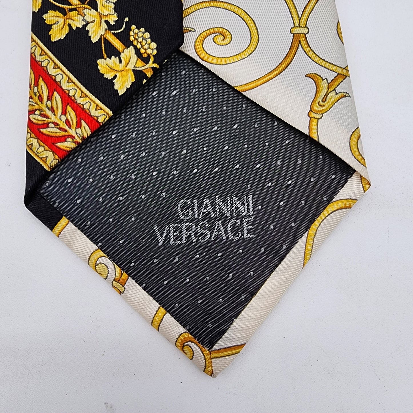 Gianni Versace 100% Silk Tie Baroque