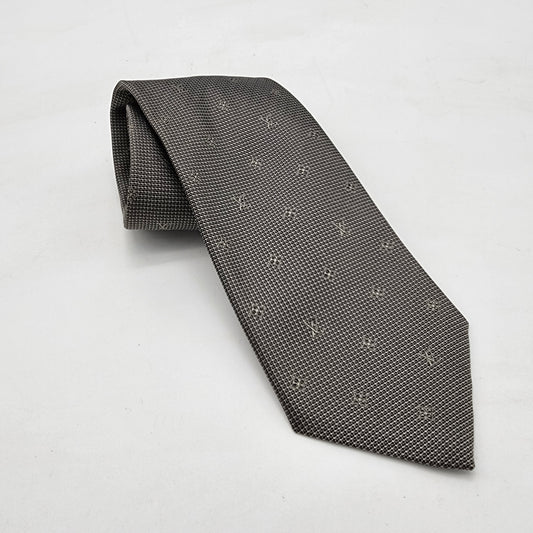 Louis Vuitton 100% Monogram Silk Tie