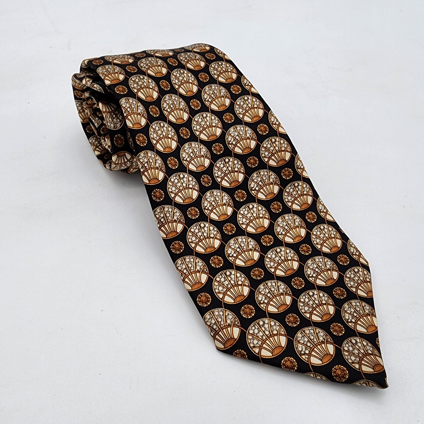 Lanvin Paris 100% Silk Tie