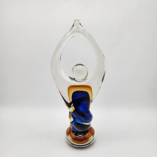 Sommerso Art Glass Sculpture