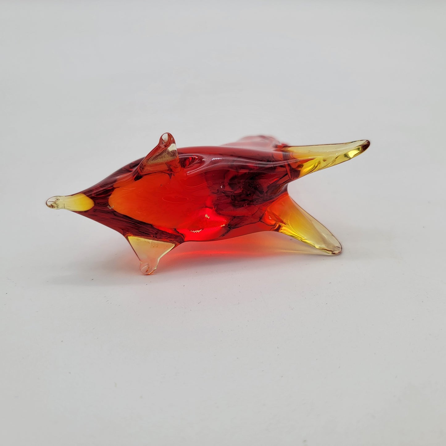 Kanawha Art Glass Amberina Seal