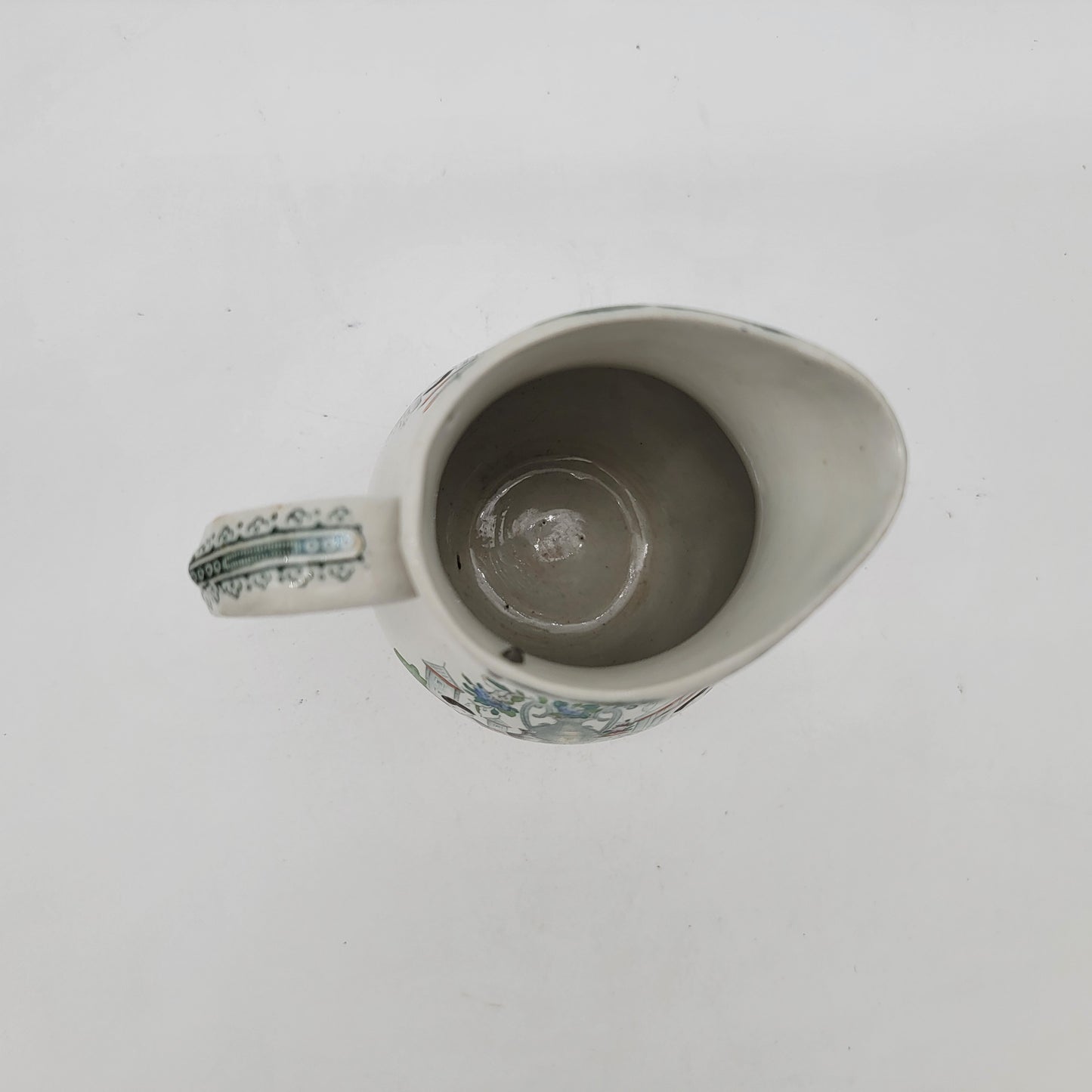 English Victorian Transferware Creamer