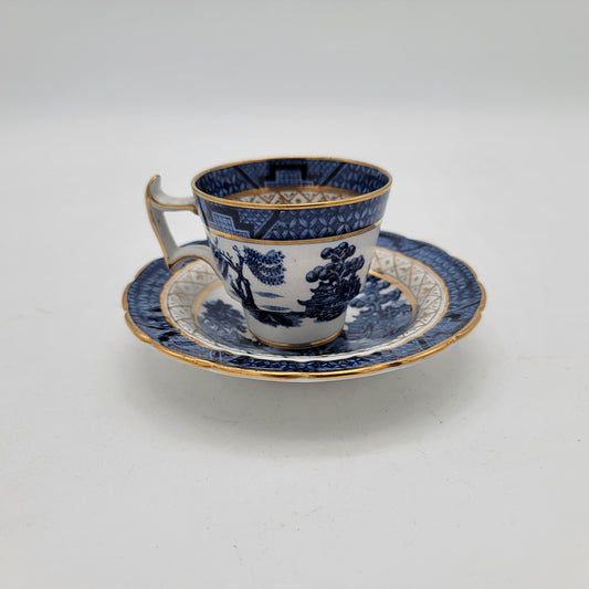 Booths Real Old Willow Teacup and Saucer Made in England