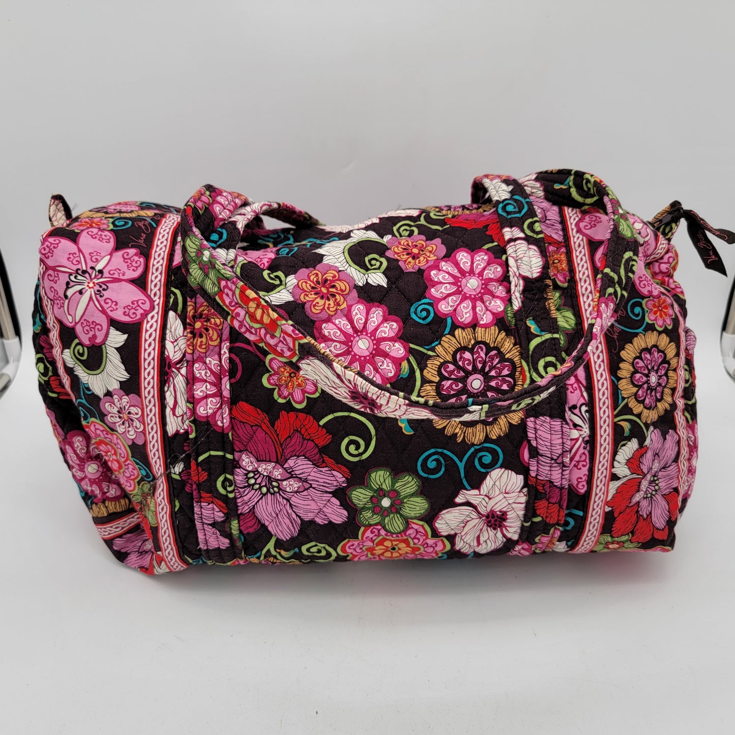 Vera Bradley Large Floral Duffle Bag Tote