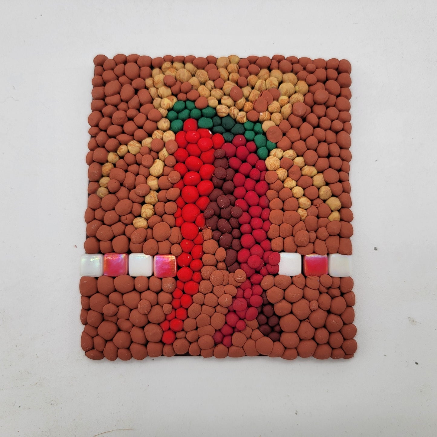 Polymer Clay Mini Canvas Art Chili Peppers