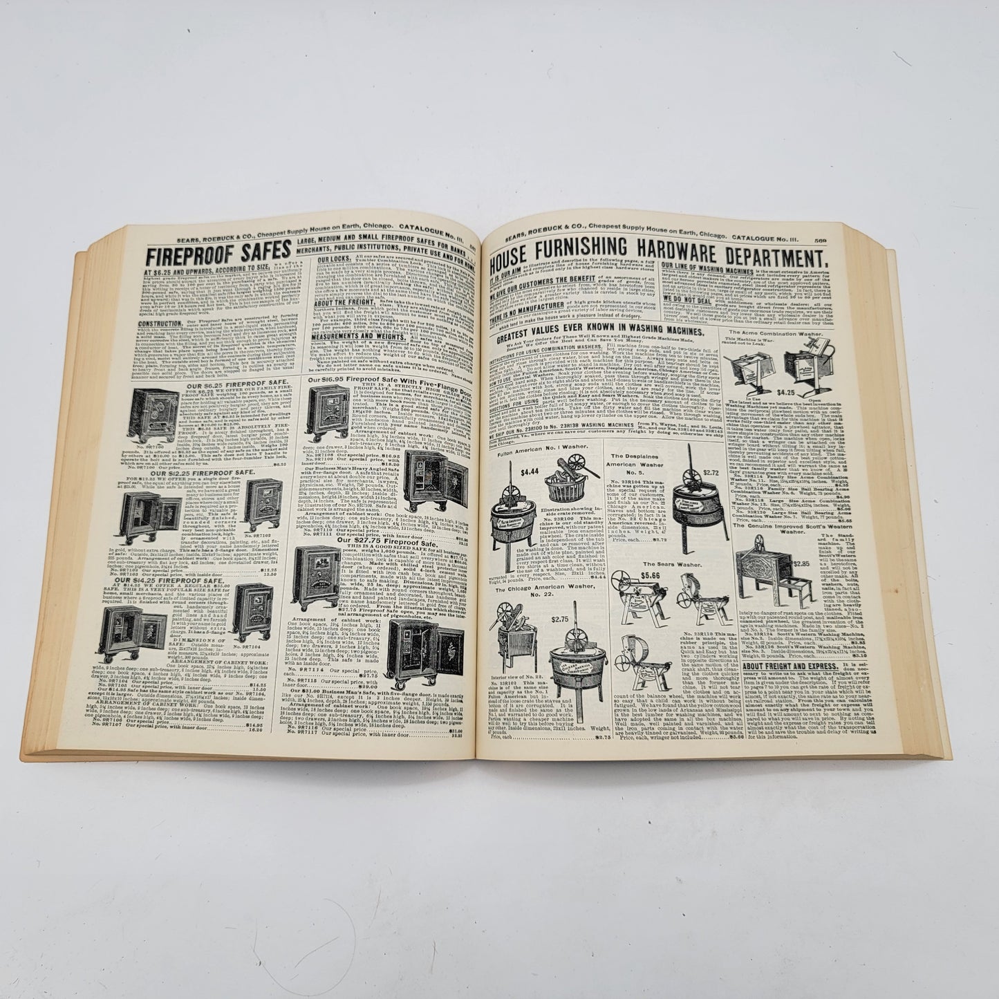 1902 Edition of the Sears Roebuck Catalogue