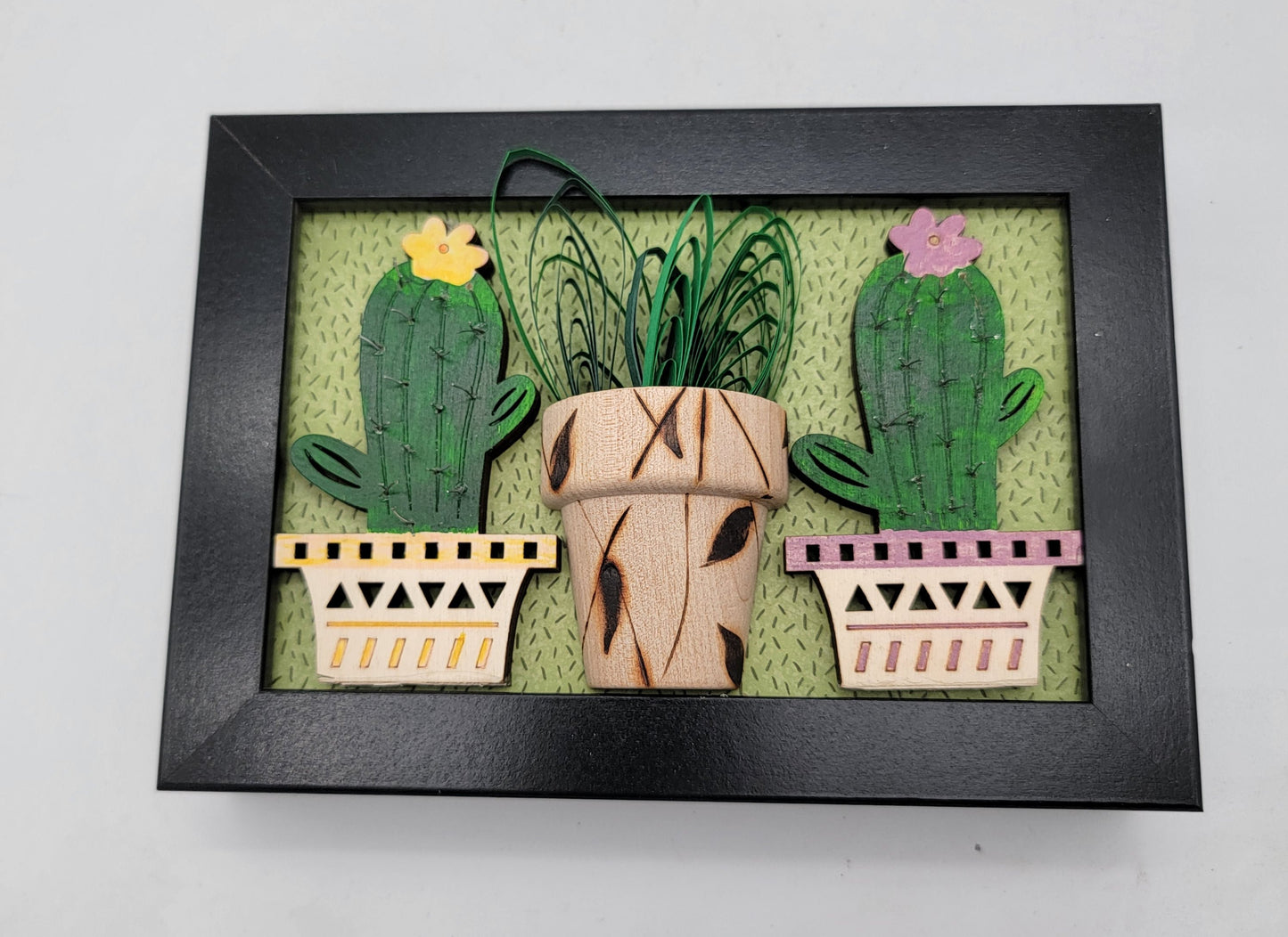 OOAK Handmade Cactus Succulent Art