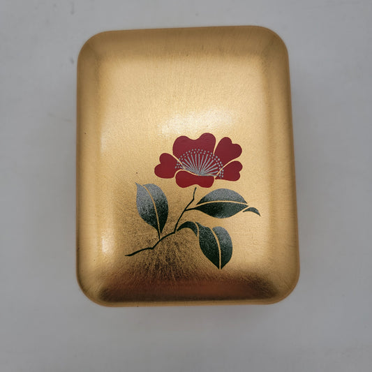 Asian Lacquerware Gold Box