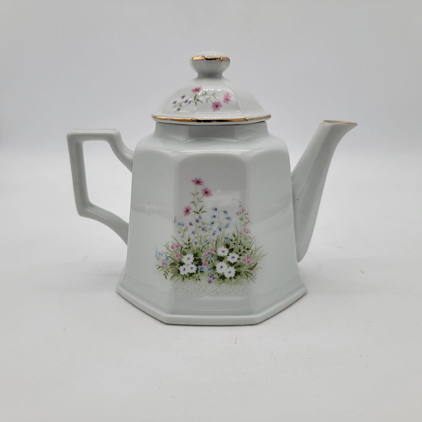 1960's-70's Made in Japan Wildflower Teapot