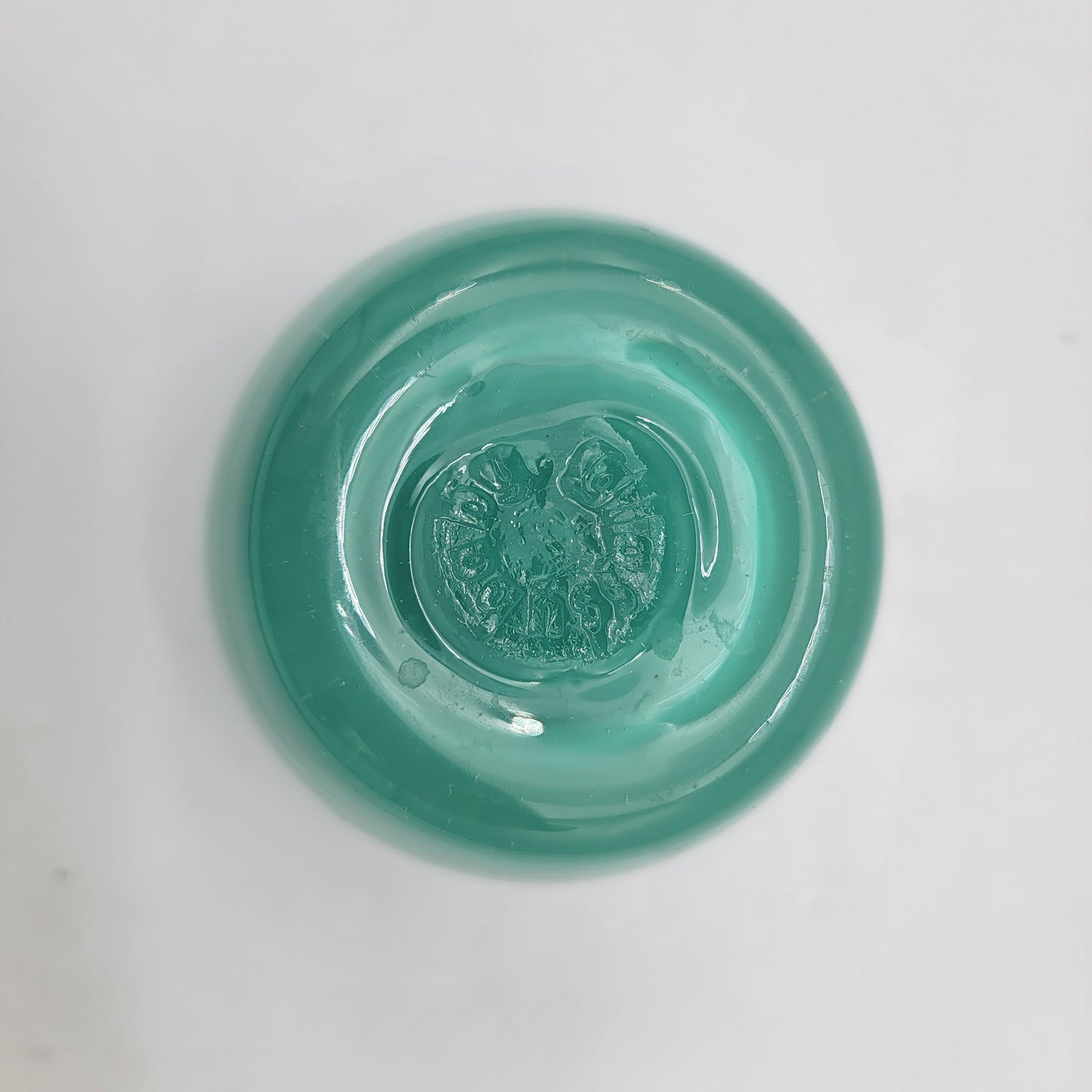 Glassybaby Strength Sea Green Candle Holder