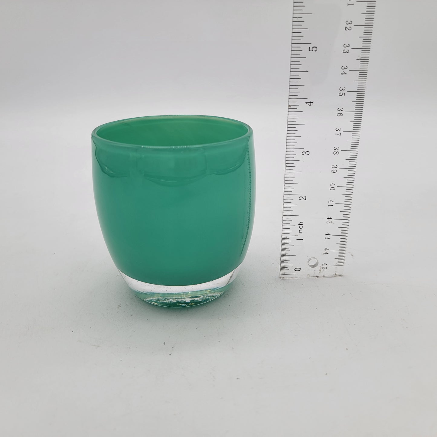 Glassybaby Strength Sea Green Candle Holder