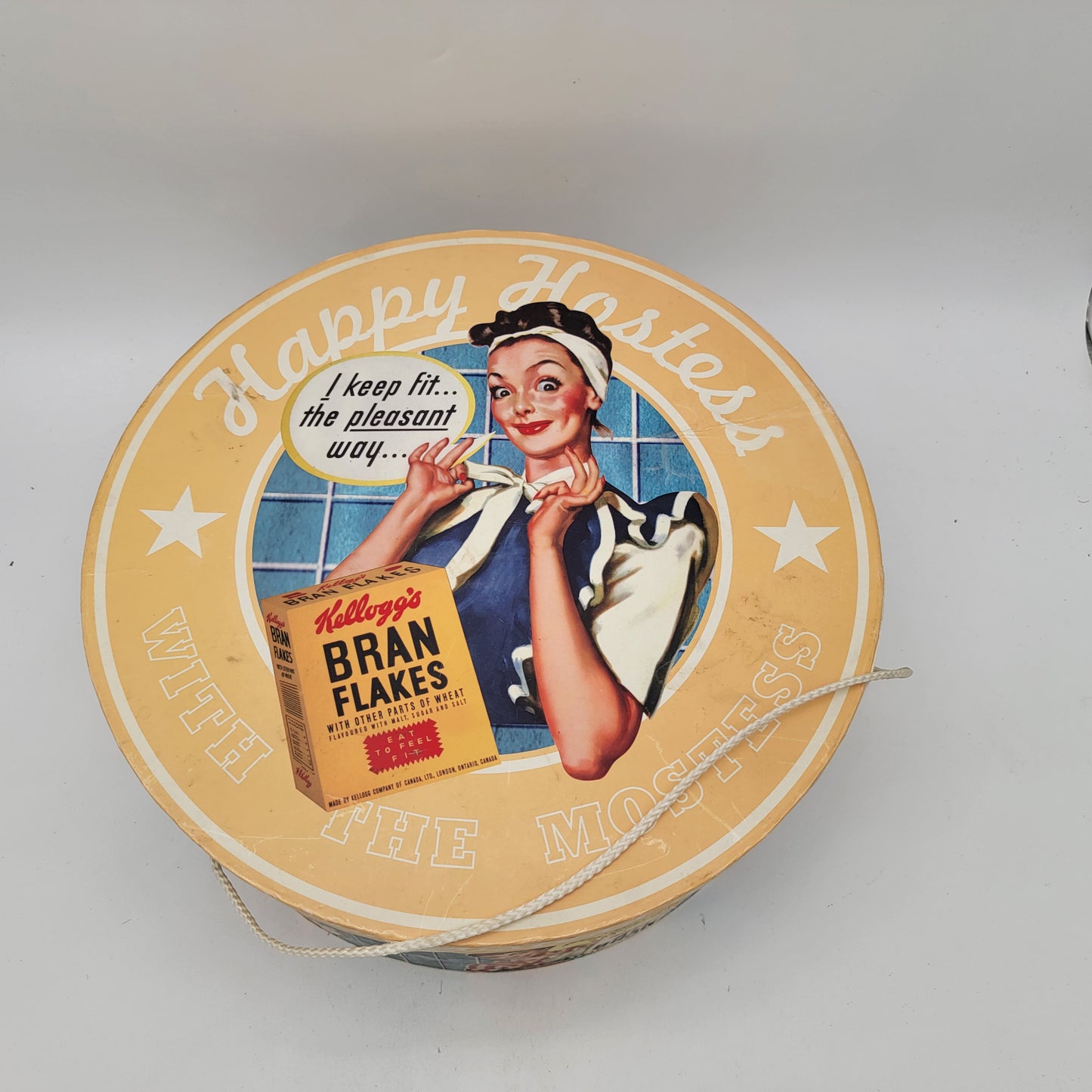 Kellogg's Happy Hostess Hat Box