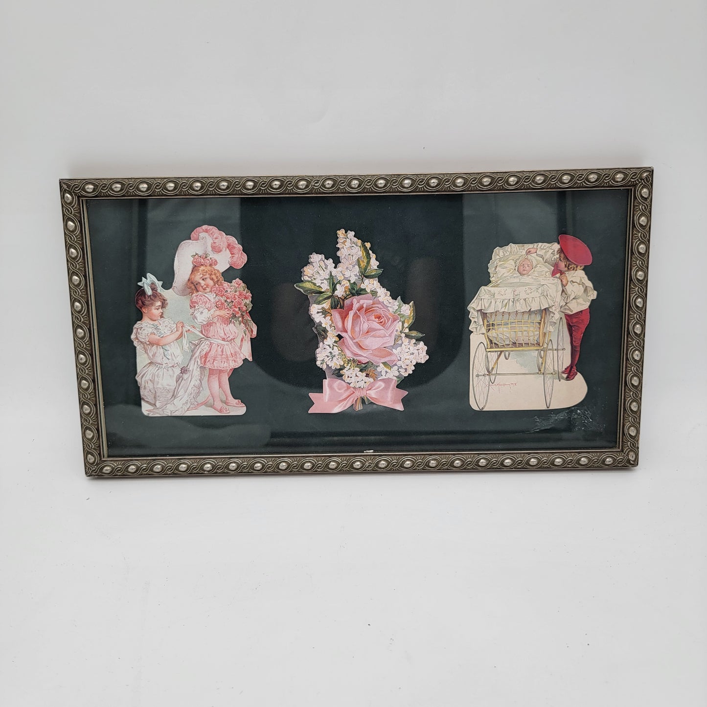 Framed Victorian Valentines Cards