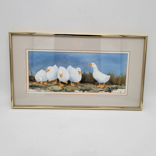 Helen Clark Ducks Art Print