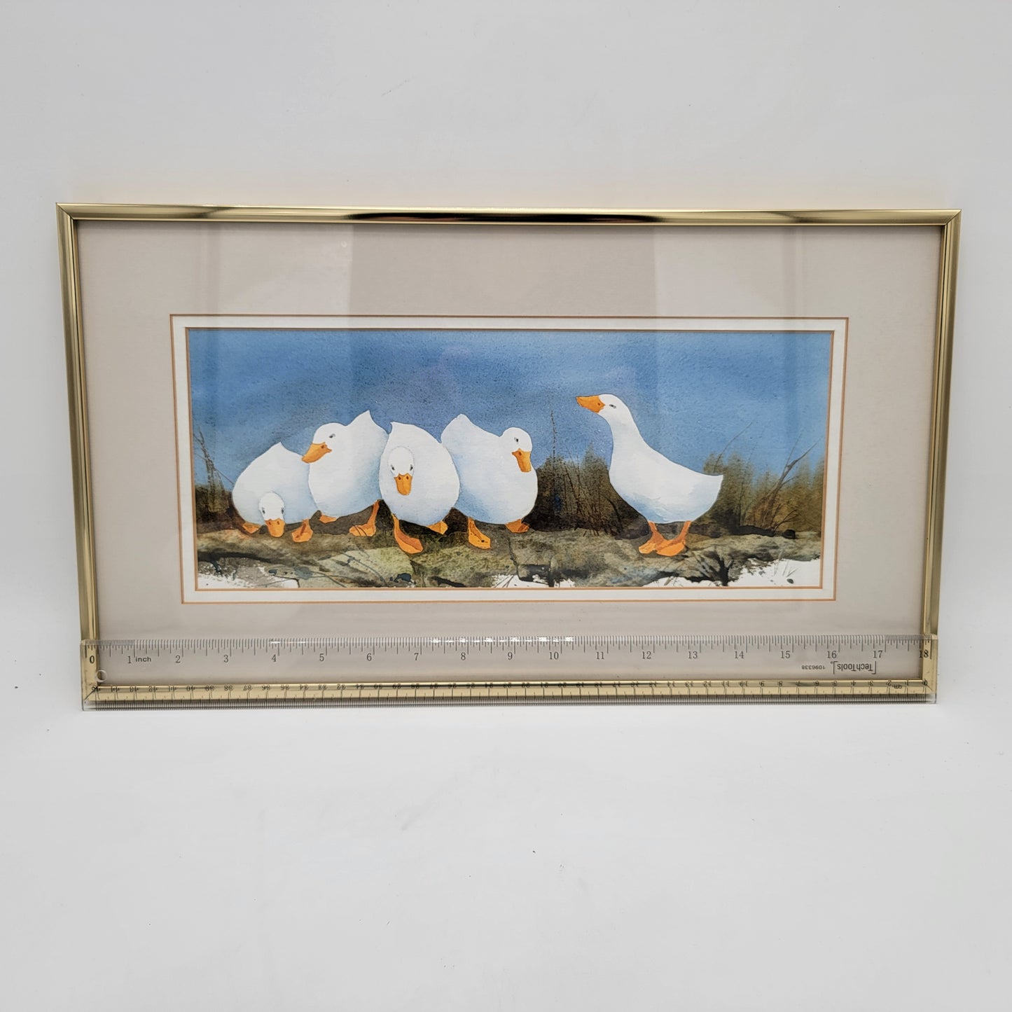 Helen Clark Ducks Art Print