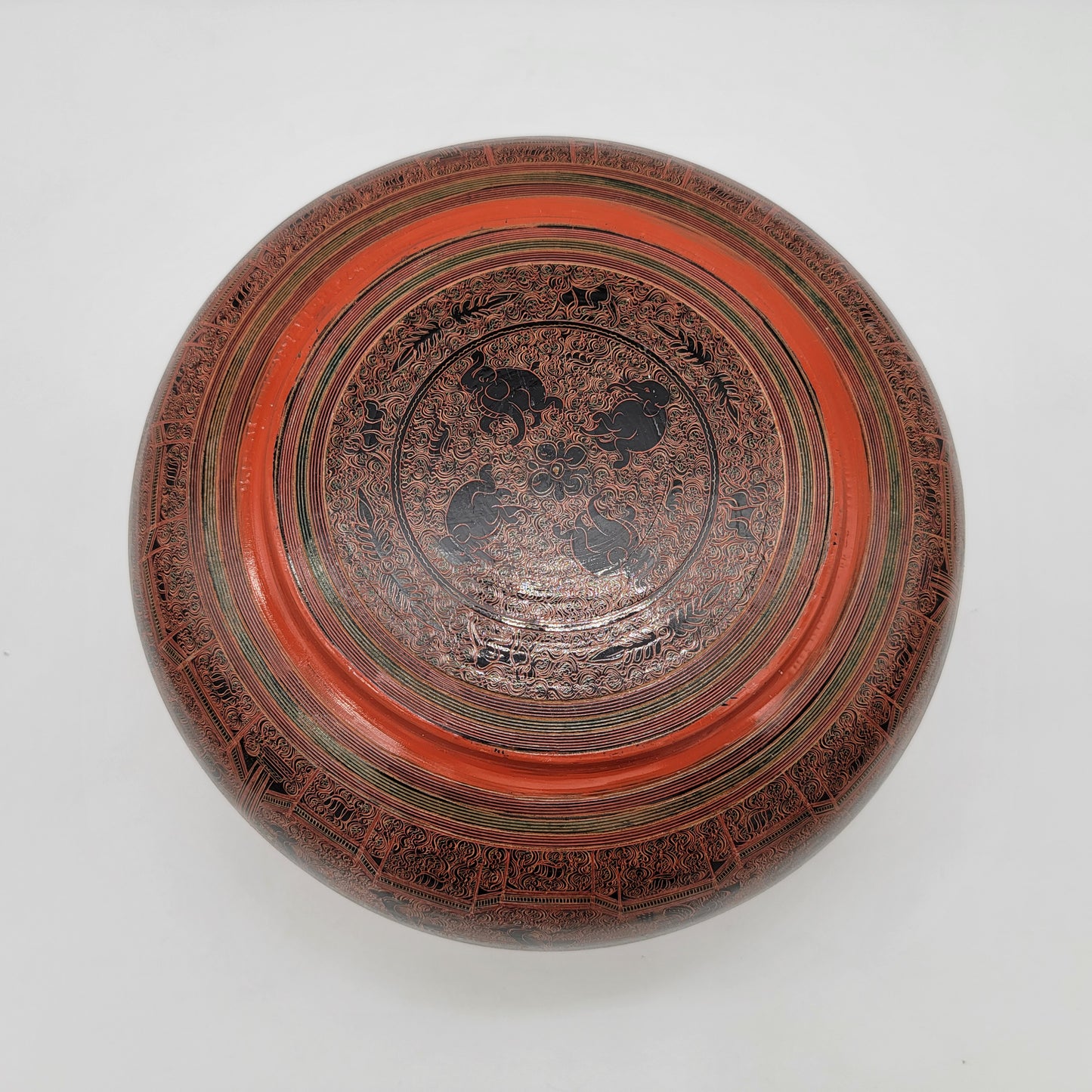 Burmese Lacquerware Bowl