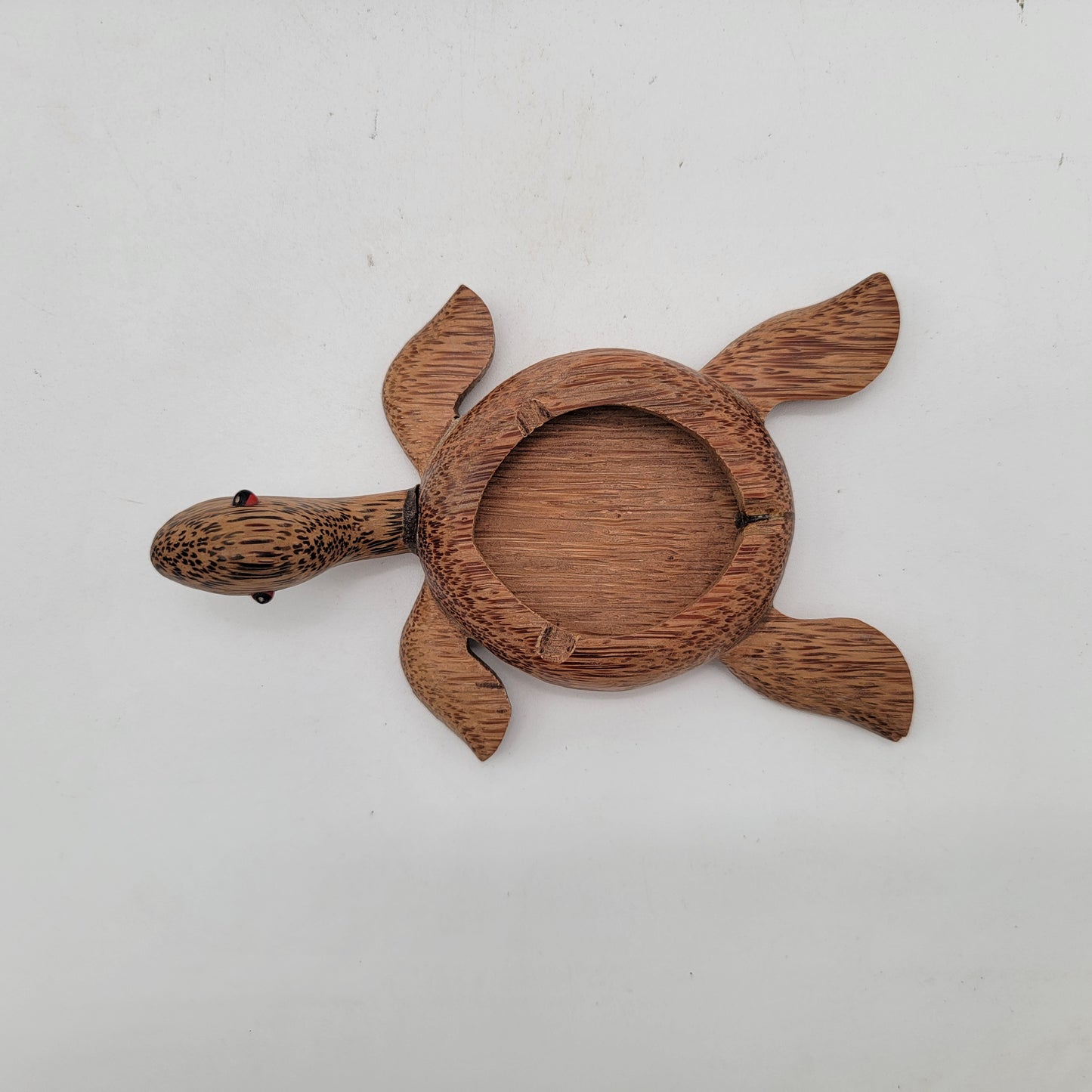 Kamani Wood Hawaii Sea Turtle Ashtray Dish