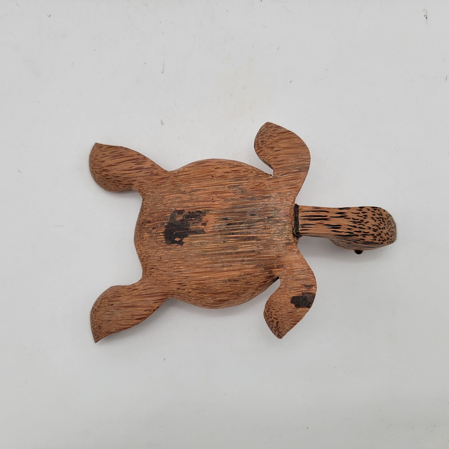 Kamani Wood Hawaii Sea Turtle Ashtray Dish