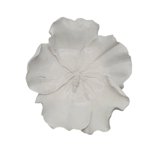 Arhaus White Magnolia Flower Bowl