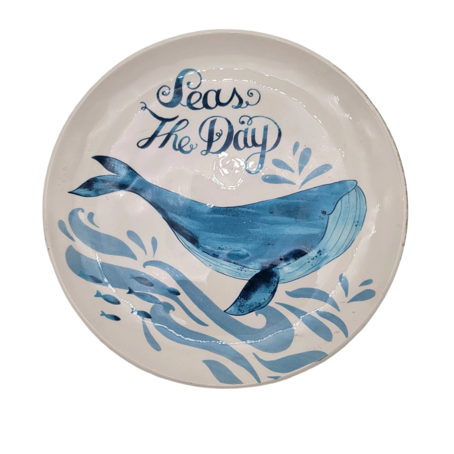 Pier 1 Seas the Day Whale Plate