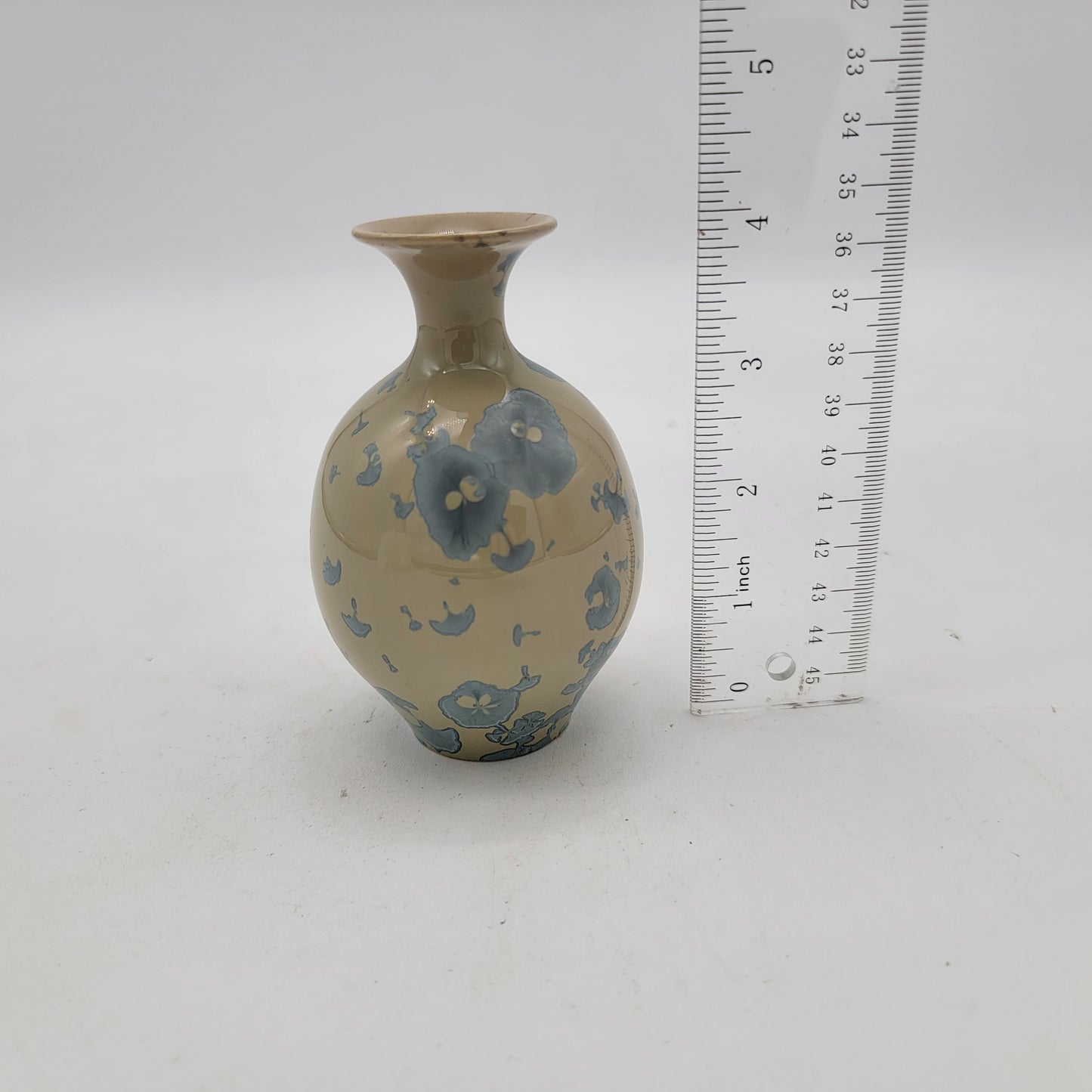 Small Crystalline Pottery Vase